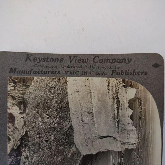 Scotts Bluff Nebraska Stereoview Card Platte River Valley Sugar Beet Field - Picture 7 of 10